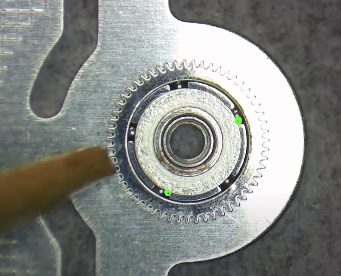 Rotor — roulement 9010