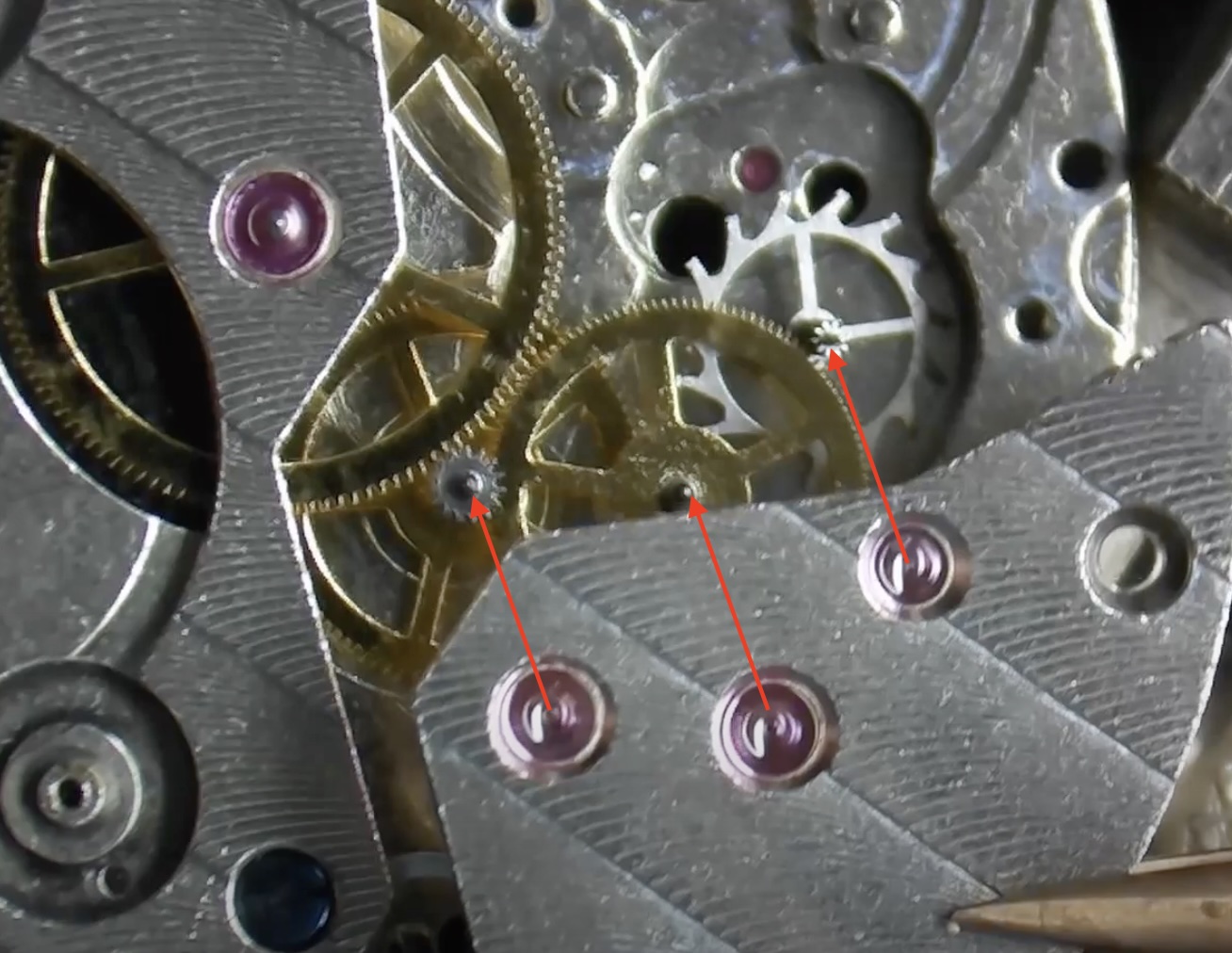 Remontage du pont sur les pivots